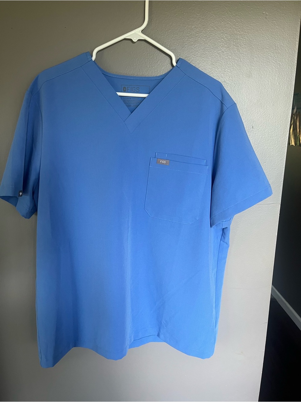 Figs Scrub Top Double Pocket